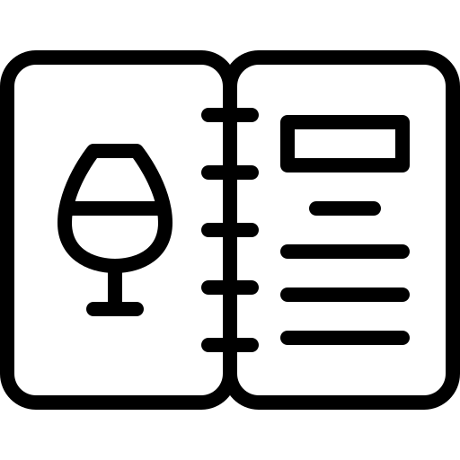 Getränkekarten-Symbol